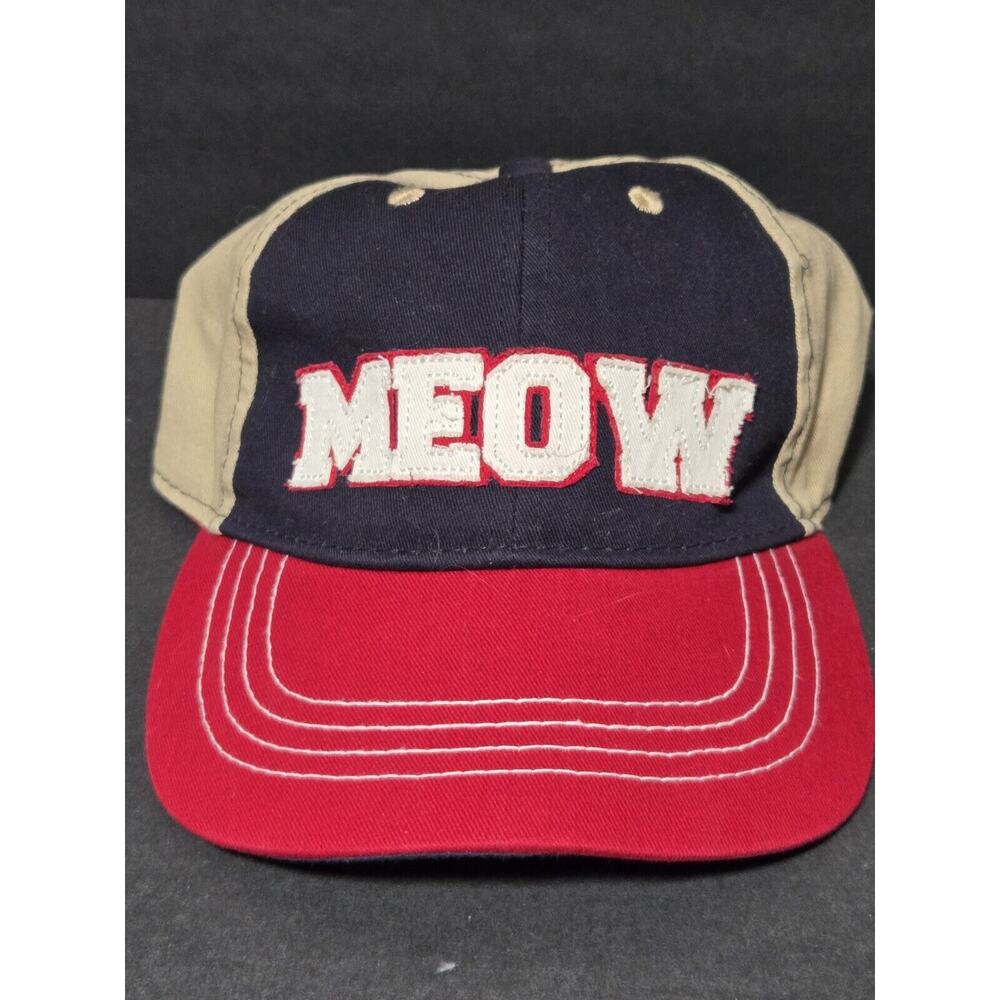 MEOW Baseball Snapback Adjustable Hat‎ Cap~Infinity Headwear~Never Worn~OS